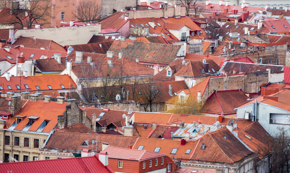 Žvilgsnis nuo Trijų kryžių kalno