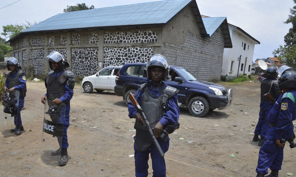 Kongo DR policininkai
