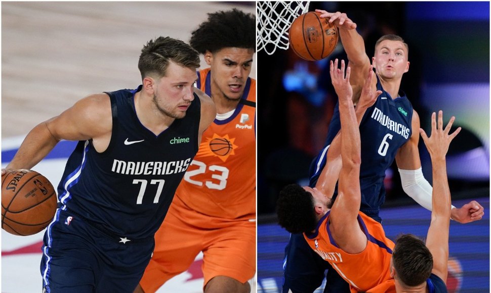 Lukas Dončičius pelnė 40 taškų, Kristapas Porzingis – 30.