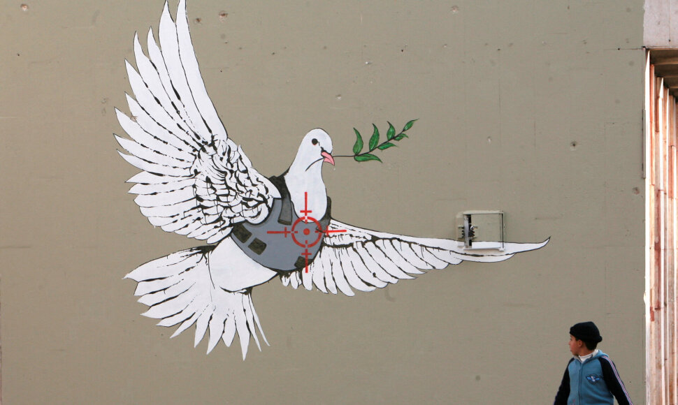 Banksy piešinys