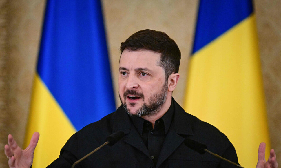 V. Zelenskis / DANIEL MIHAILESCU / AFP