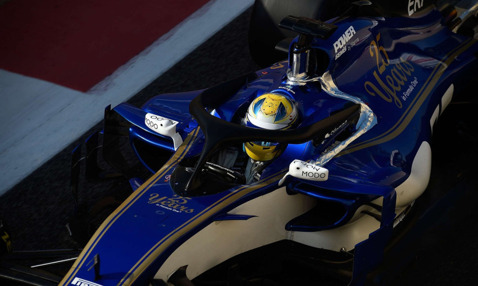 Marcusas Ericssonas, „Sauber F1 Team“ 