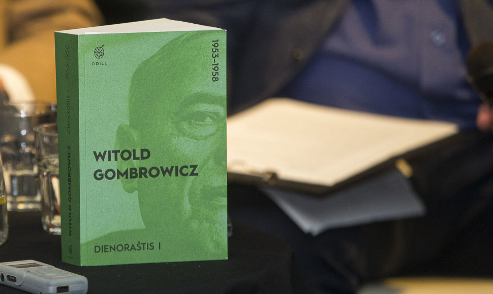 Witoldo Gombrowicziaus knygos „Dienoraštis“ pristatymas