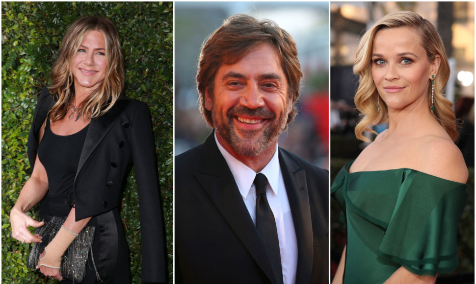 Jennifer Aniston, Javieras Bardemas ir Reese Witherspoon