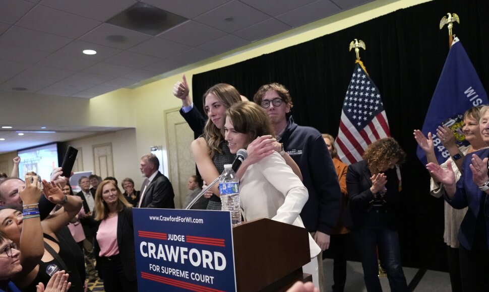 Rinkimus nugalėjusi Susan Crawford / Kayla Wolf / AP