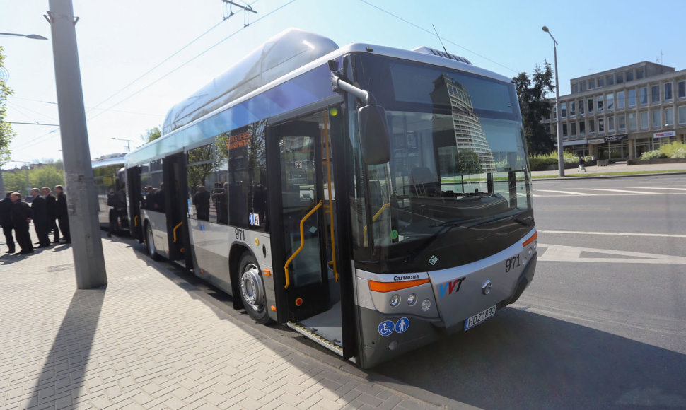 Naujieji Vilniaus autobusai „Castrosua“