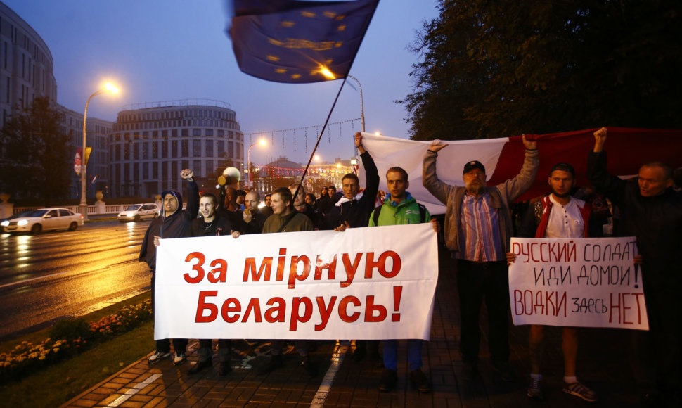 Protestas Baltarusijoje