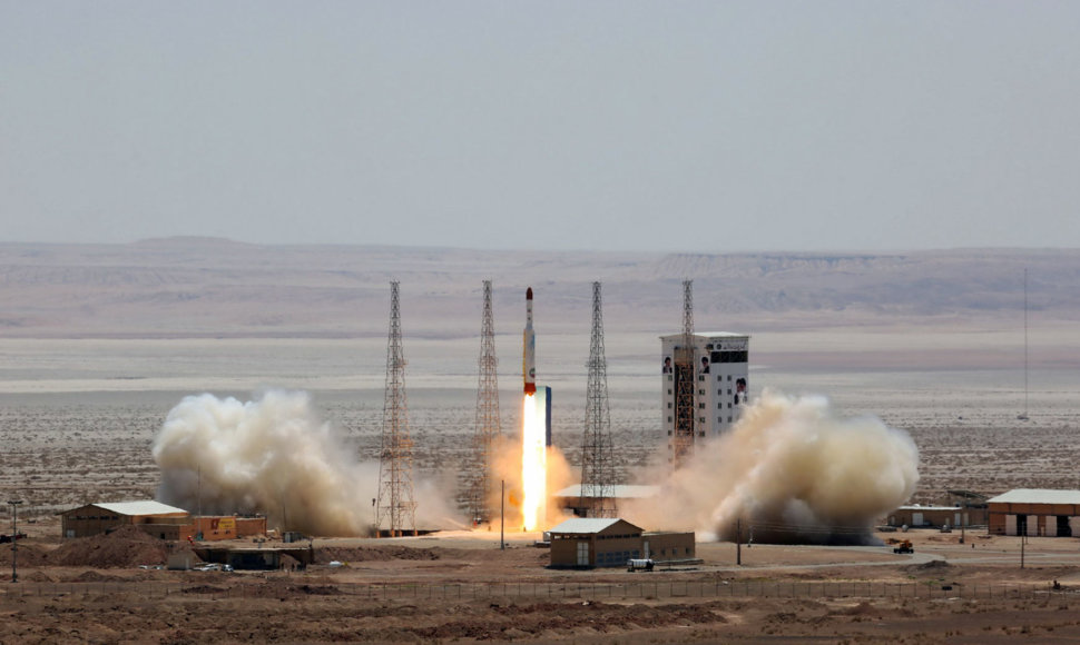 Irano raketos startas