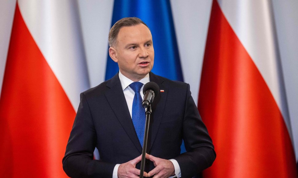 Lenkijos prezidentas Andrzejus Duda