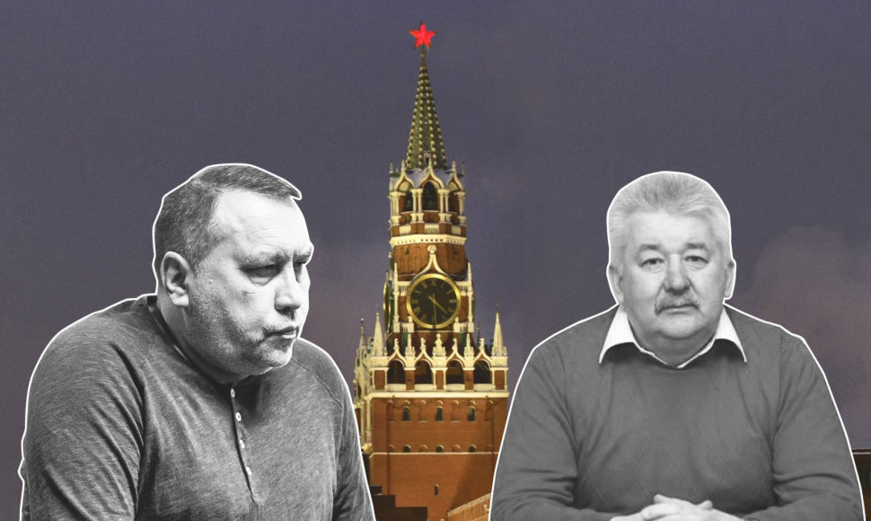 „Baltnews“ vadovai Estijoje ir Lietuvoje A.Kornilovas (kairėje) ir A.Ivanovas buvo finansuojami su Kremliumi susijusių struktūrų