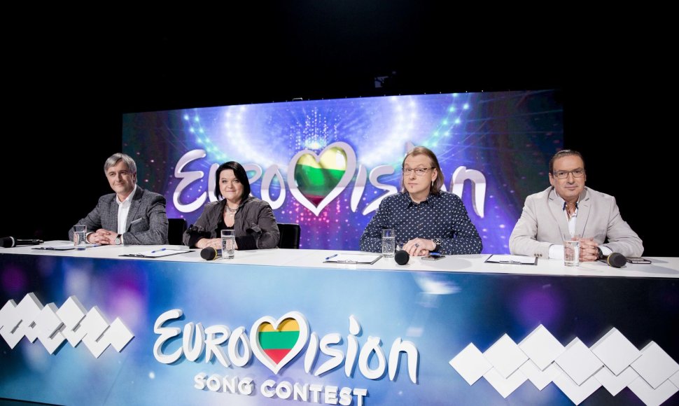 „Eurovizijos“ atrankos pusfinalio akimirkos