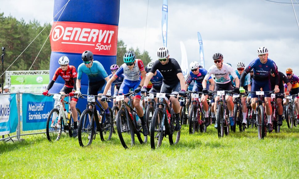 Dviračių maratonų taurės startas Druskininkuose