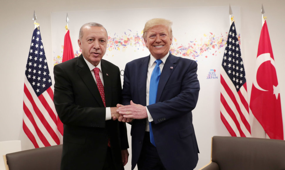 Recepas Tayyipas Erdoganas ir Donaldas Trumpas