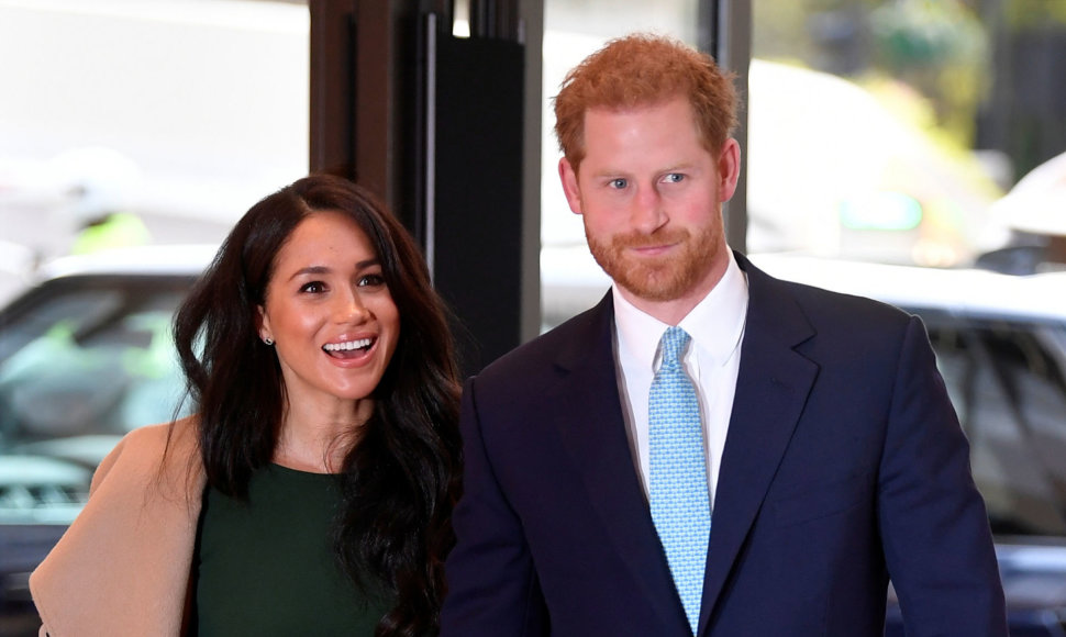 Meghan Markle ir princas Harry „WellChild“ apdovanojimuose