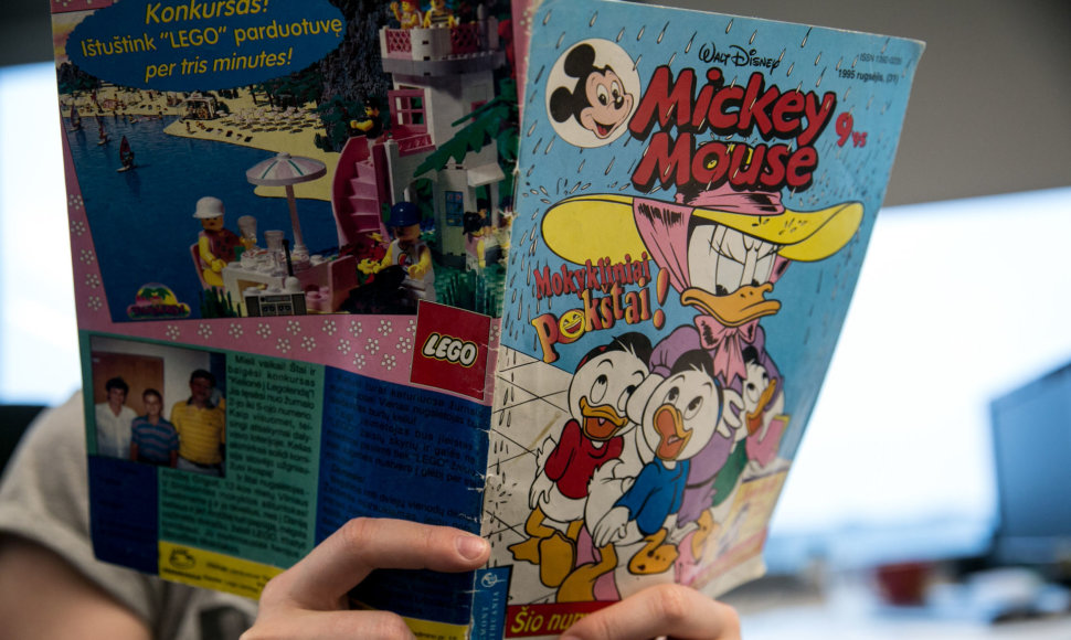 „Mickey Mouse“ bei „Donaldas ir kiti“ komiksai