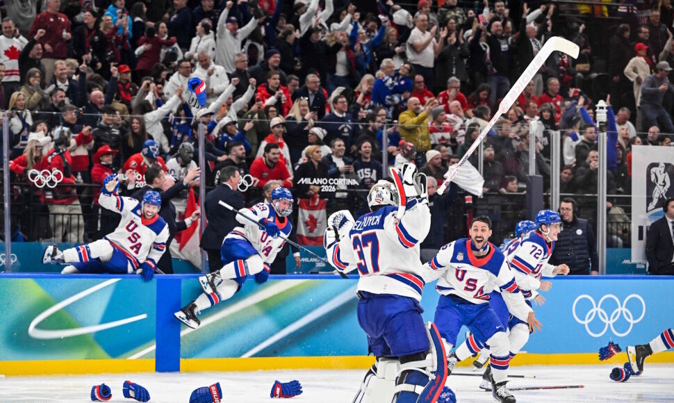 JAV ledo ritulio rinktinės triumfas