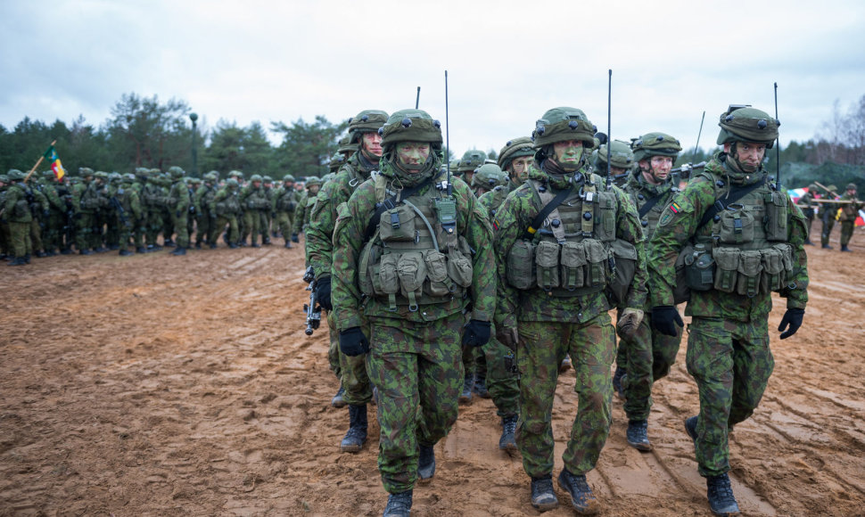 Pratybų „Geležinis kardas 2016“ atidarymas