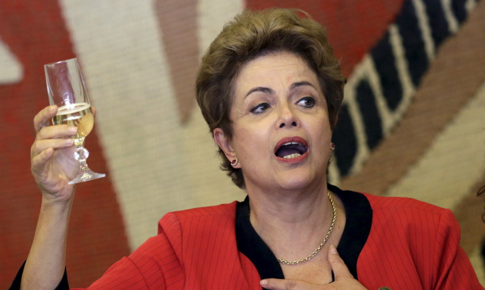 Brazilijos prezidentė Dilma Rousseff