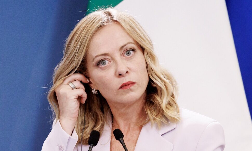 Giorgia Meloni / Roberto Monaldo / ZUMAPRESS.com