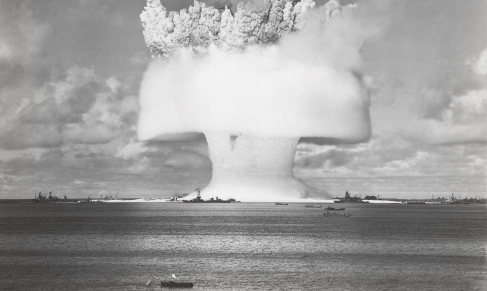 Prieš 70 metų JAV išmėgino povandeninę atominę bombą Bikini atole