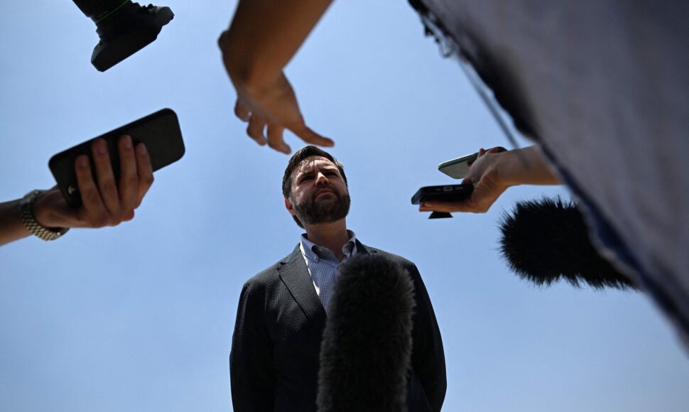 J. D. Vance'as / KENNY HOLSTON / AFP