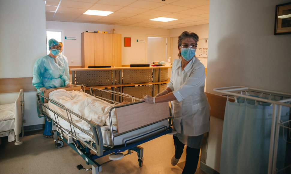 Klaipėdos Jūrininkų ligoninės darbas karantino metu