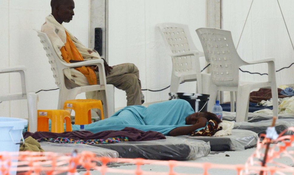 Ebolos virusu užsikrėtę pacientai 
