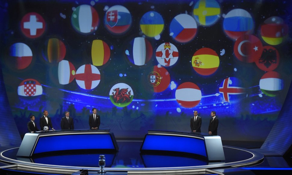 "Euro 2016" burtų traukimo ceremonija