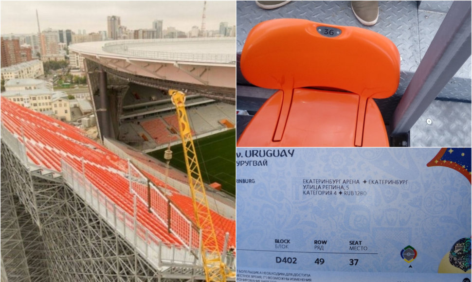 Jekaterinburgo stadiono problemos