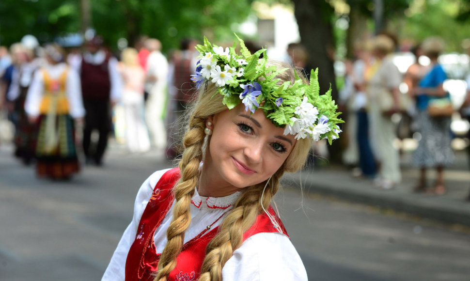 Žurnalistė Ugnė Galadauskaitė (2014 m. liepos 6 d.)