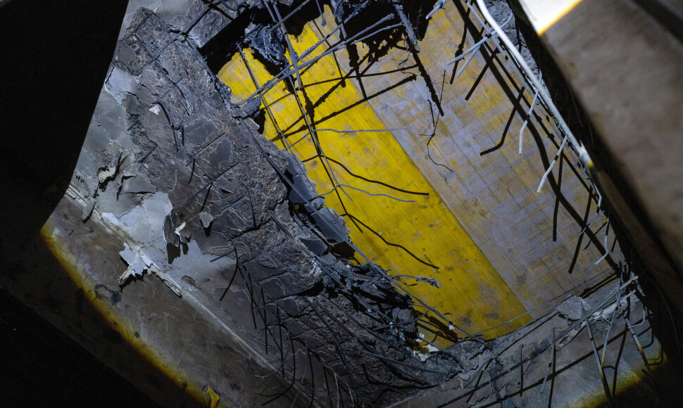 Rusijos dronas smogė daugiabučiui Rumunijoje