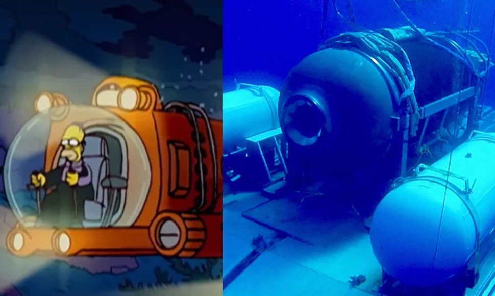 Simpsonai, povandeninis laivas „Titan“