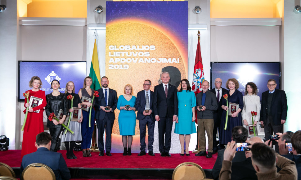 Įteikti „Globalios Lietuvos“ apdovanojimai