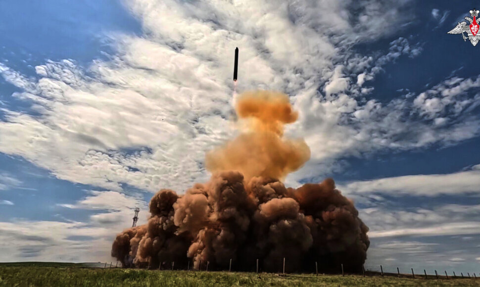 Rusijos raketa „Sarmat“