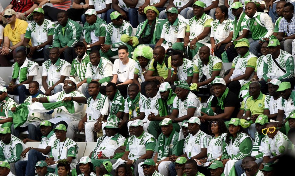 Nigerijos futbolo sirgaliai