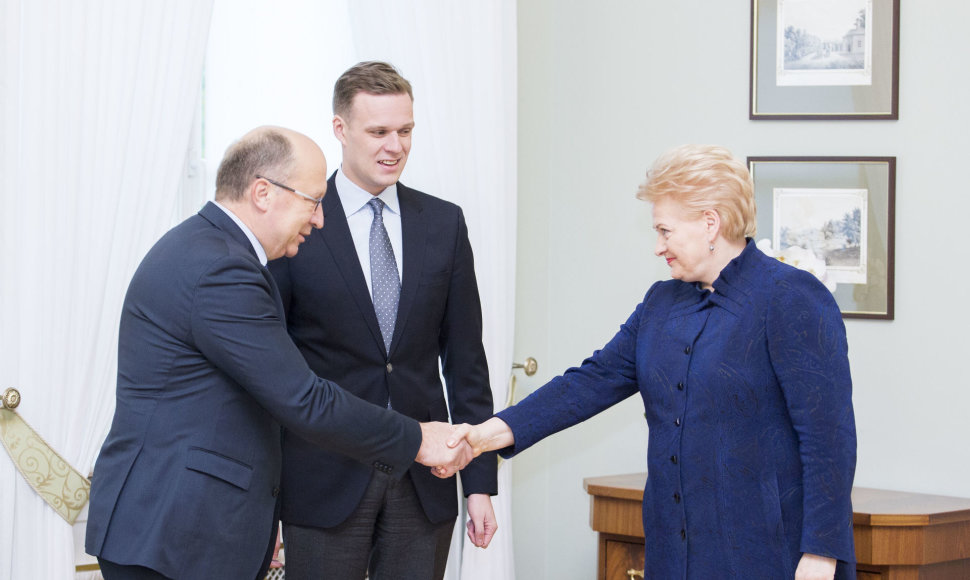 Andrius Kubilius, Gabrielius Landsbergis ir Dalia Grybauskaitė