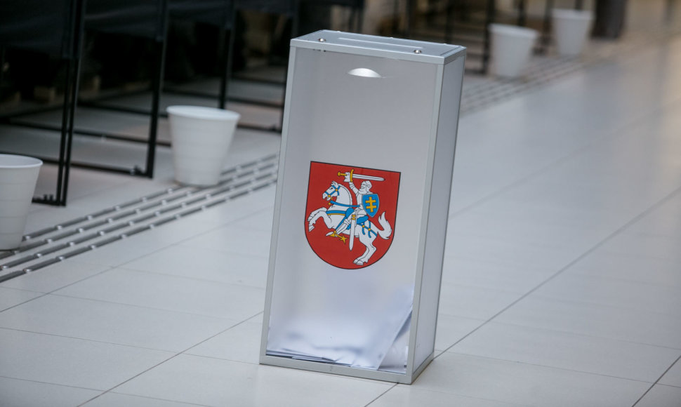 Vilniaus savivaldybėje vyksta išankstinis balsavimas prezidento rinkimų antrajame ture
