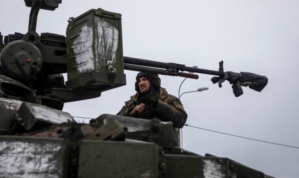 Ukrainos karys prie Bachmuto