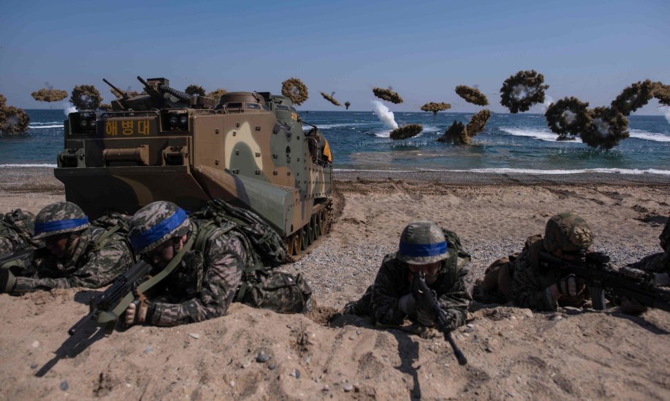 Karinės pratybos Pietų Korėjoje