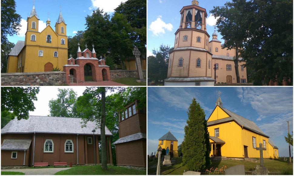 Gražiausios medinės Lietuvos bažnyčios