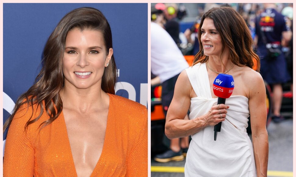 Danica Patrick buvo pasididinusi krūtinę (nuotr. kairėje), bet paskui pašalino implantus.