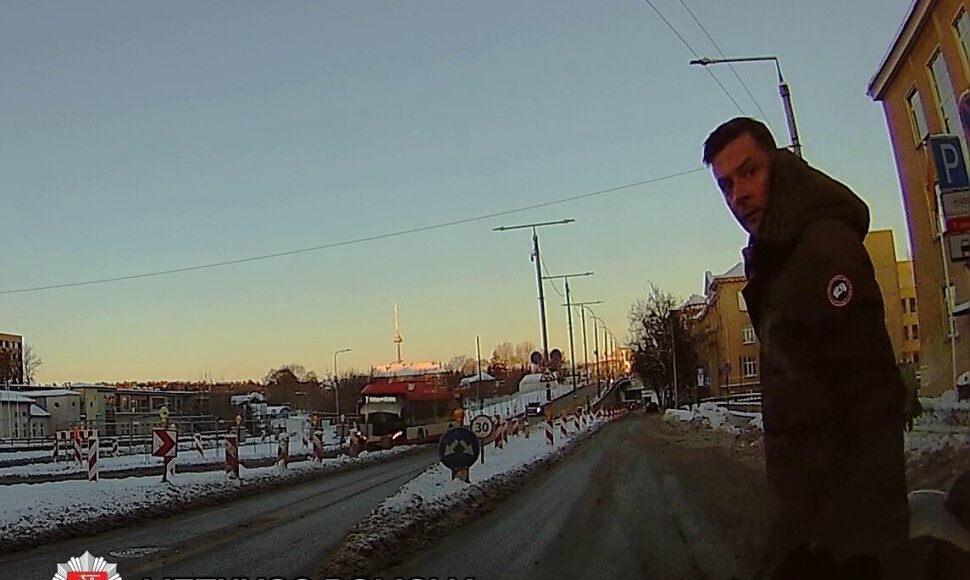 Policijos ie&scaron;komas vyras