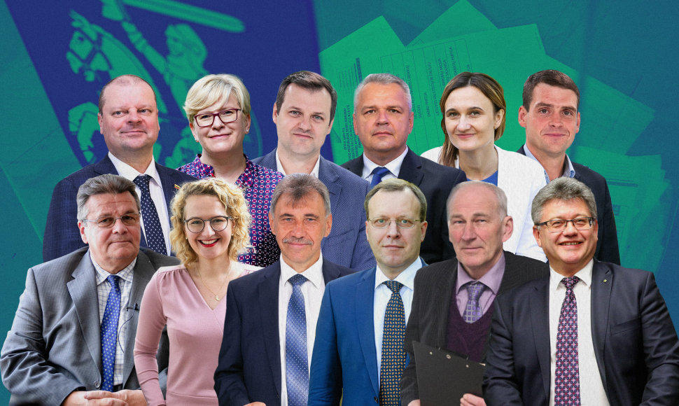 2020 metų Seimo rinkimų partijų sąrašų lyderiai