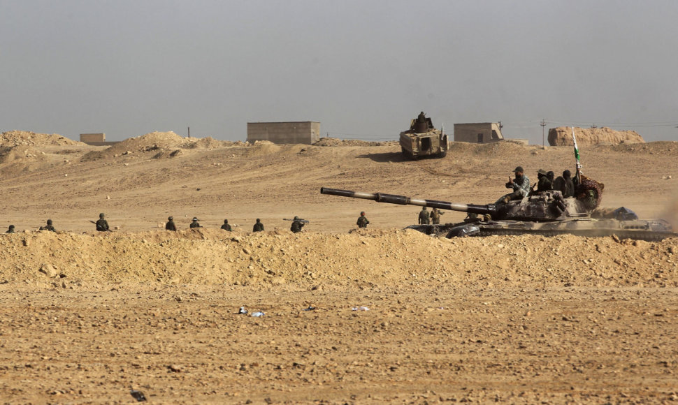 Irako pajėgos prie Kaimo miesto
