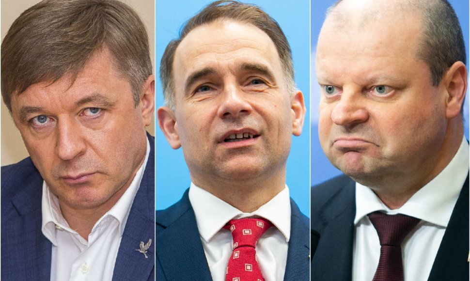 Ramūnas Karbauskis, Rokas Masiulis, Saulius Skvernelis