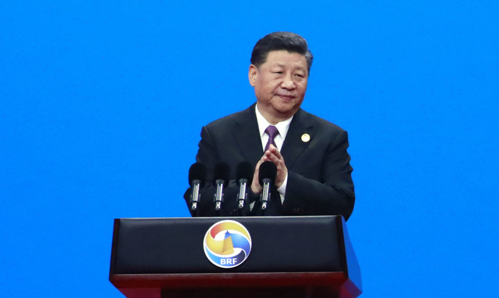 Xi Jinpingas svarbiame forume Pekine