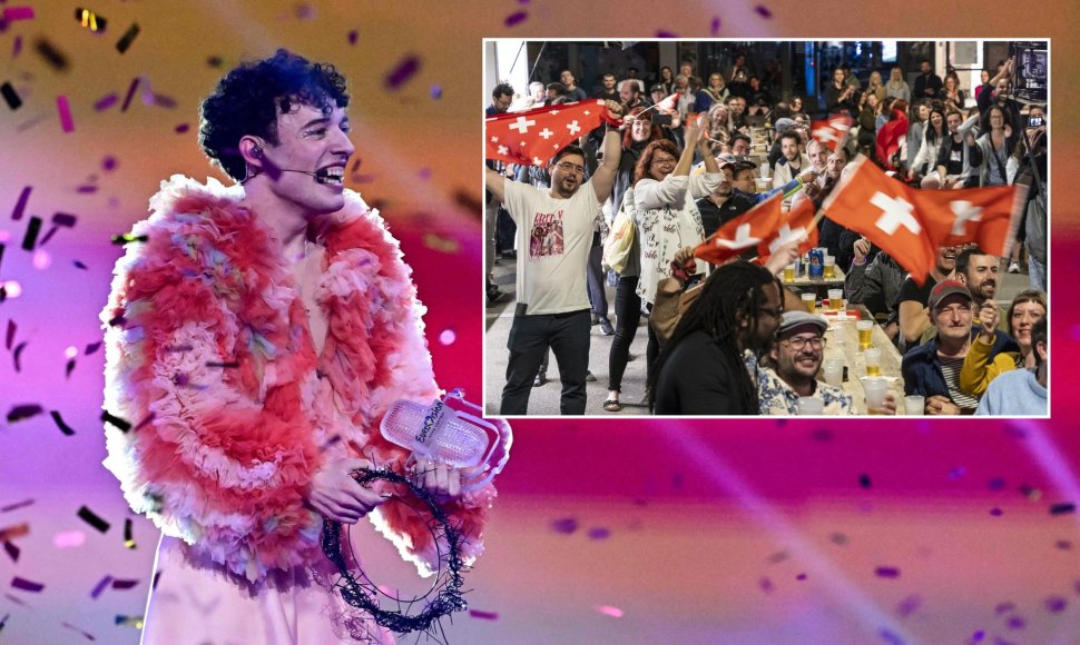 Nemo gimtasis miestas švenčia Šveicarijos pergalę „Eurovizijoje“