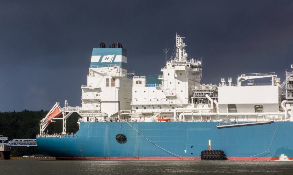 Suskystintų gamtinių dujų laivas-saugykla „Independence“ 