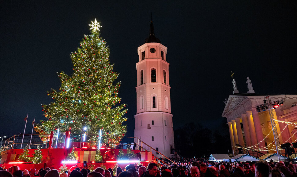 Vilniaus Kalėdų eglės įžiebimas