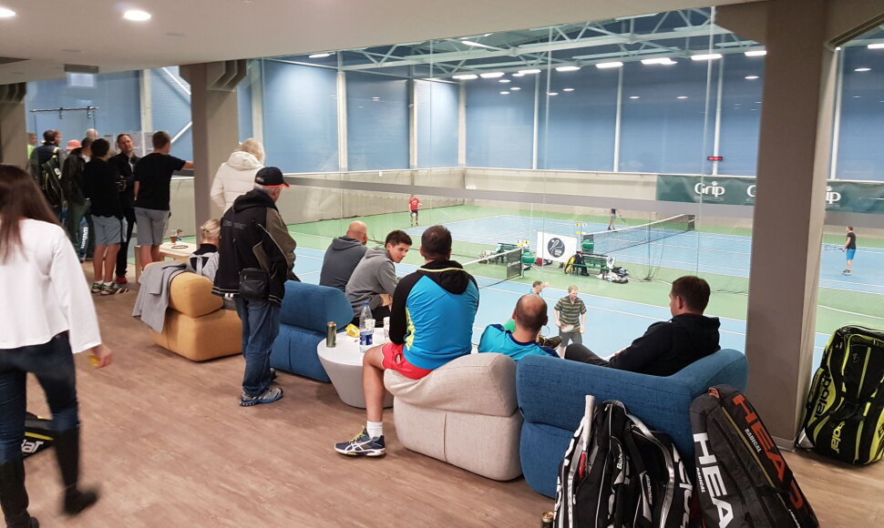 Vilniuje vyko &bdquo;Grand Cup Autumn Open&ldquo; teniso turnyras